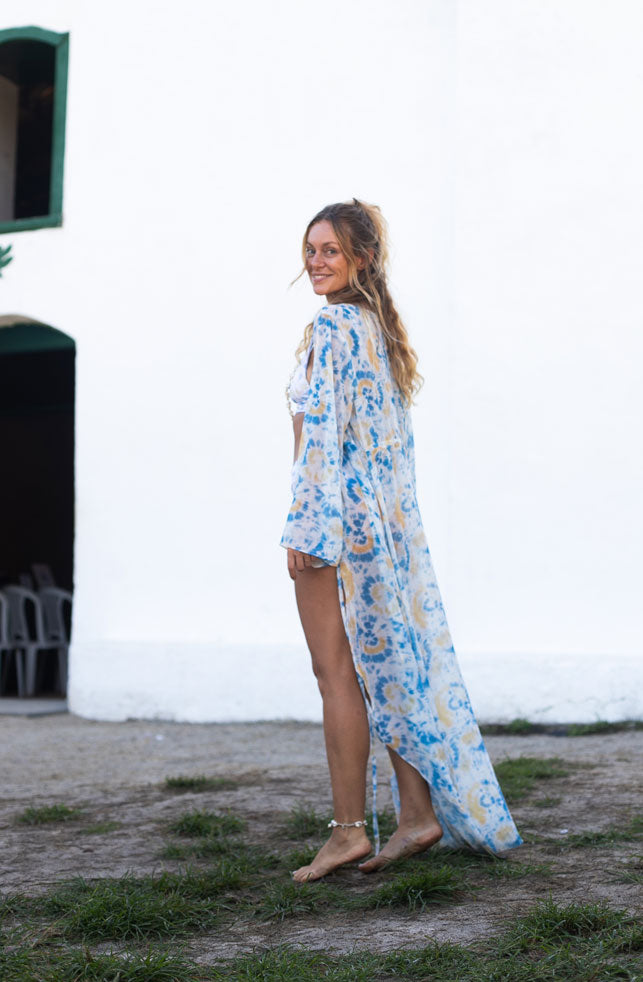 kimono IEMANJÁ Azul