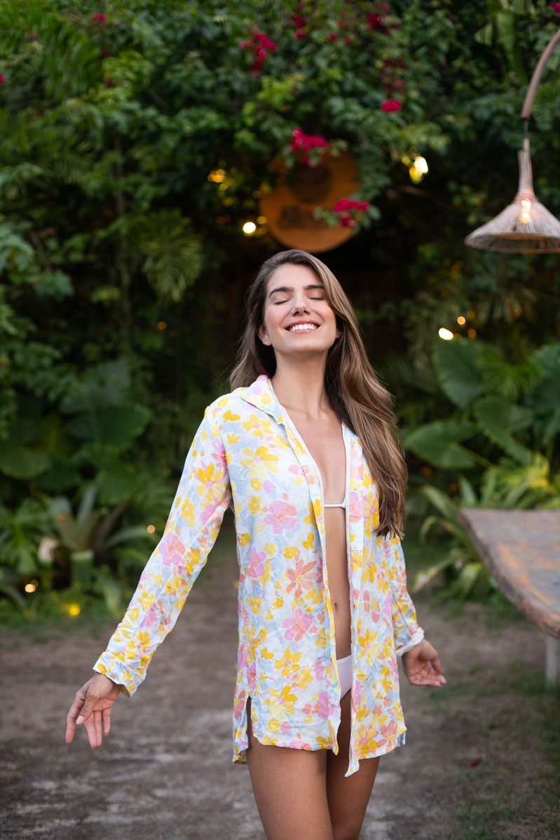 Camisa FLORAL Maitê
