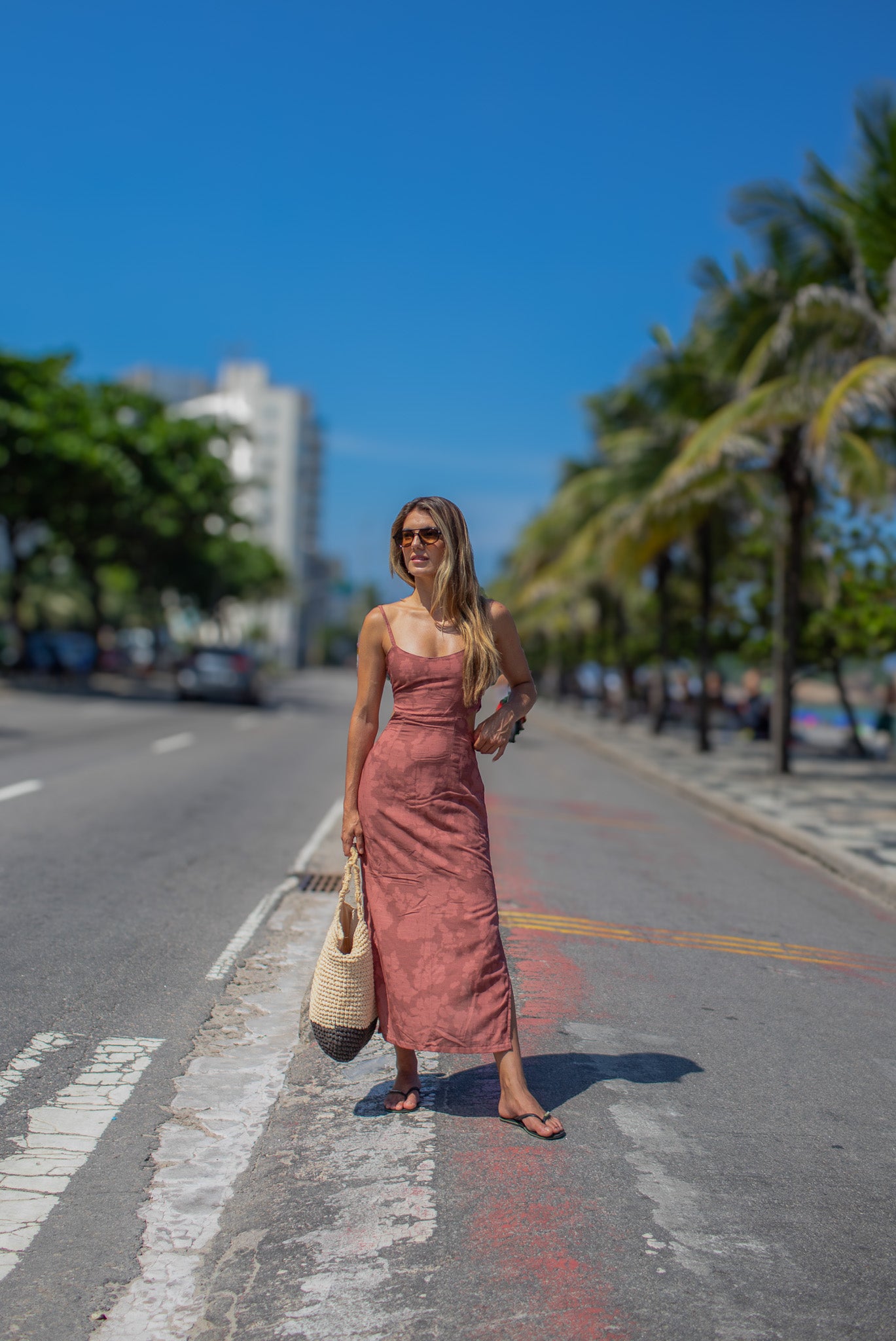 Vestido Sunset Suco de Caju