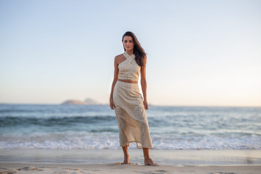 Conjunto MARÉ Top & Saia