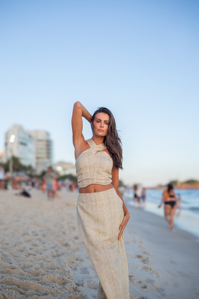 Conjunto MARÉ Top & Saia